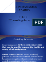 Controlling Hazard