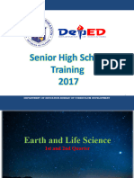 Session Guide in Earth and Life Science