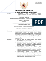 Provinsi Banten Peraturan Daerah Kota Tangerang Selatan
