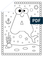 PDF KDP Alphabet Mermaid Coloring Book For Kids