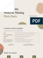 Sustainable Mineral Mining Pitch Deck by Slidesgo