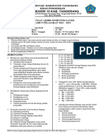 Soal UAS Kelas XII TP. 2014-2015