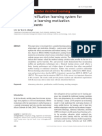 Computer Assisted Learning - 2014 - Su - A Mobile Gamification Learning System For Improving The Learning Motivation and