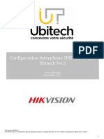 Configuration Interphone HIKVISION Par Ubitech V4-0