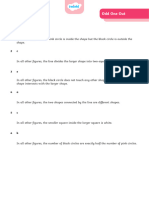 Non Verbal Reasoning Answers