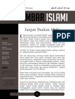 Mimbar Islami Jangan Duakan Allah