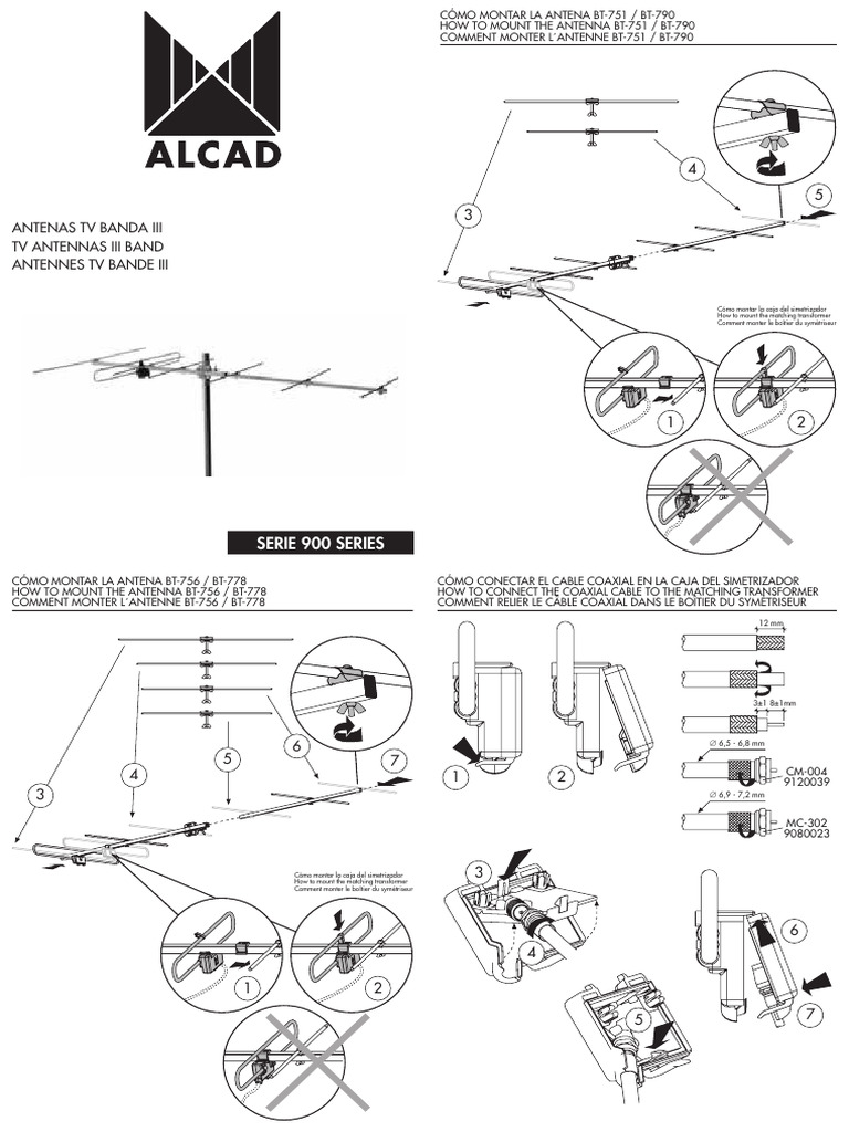 BT-751 (2 Files Merged) | PDF | Electrónica | Radiodifusión