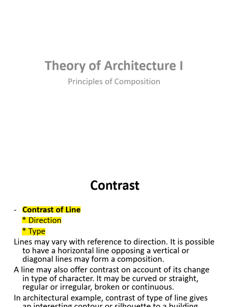 Theory of Architecture I Lecture C | PDF | Shape | Hardness