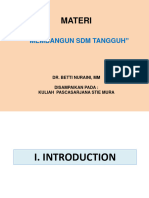 Membangun SDM Tangguh