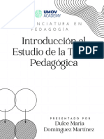 Introducción Al Estudio de La Teoría Pedagógica