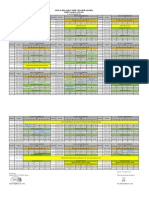 Jadwal Pelajaran 6 - 10 November 2023