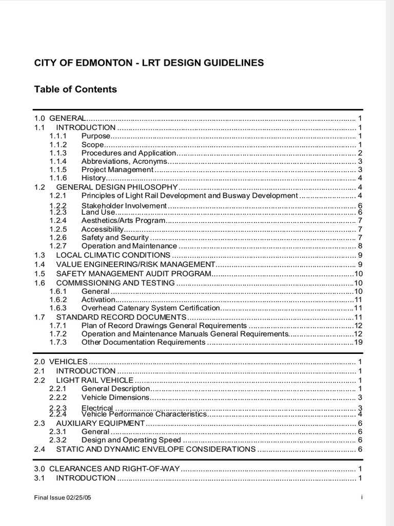 Vdocument.in Lrt Design Guidelines PDF Light Rail Electrical
