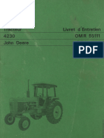 Livret Entretien John Deere 4230