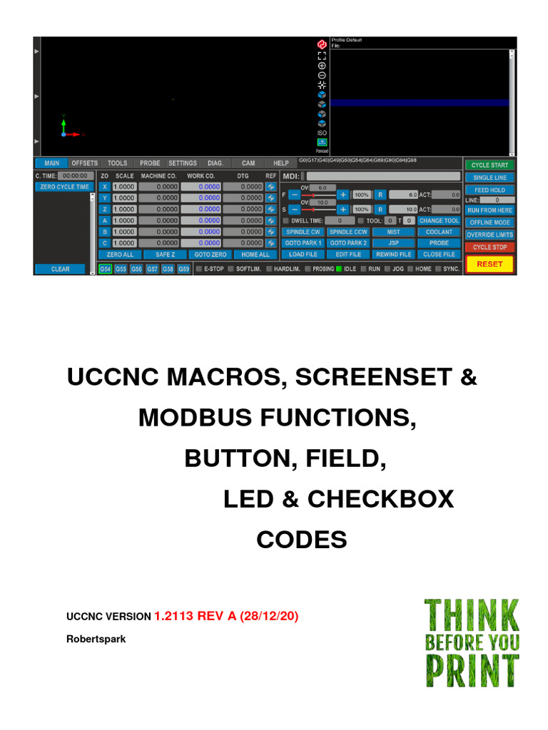 Uccnc Macros - 1-2113 - Rev A | PDF | Computer File | C Sharp ...