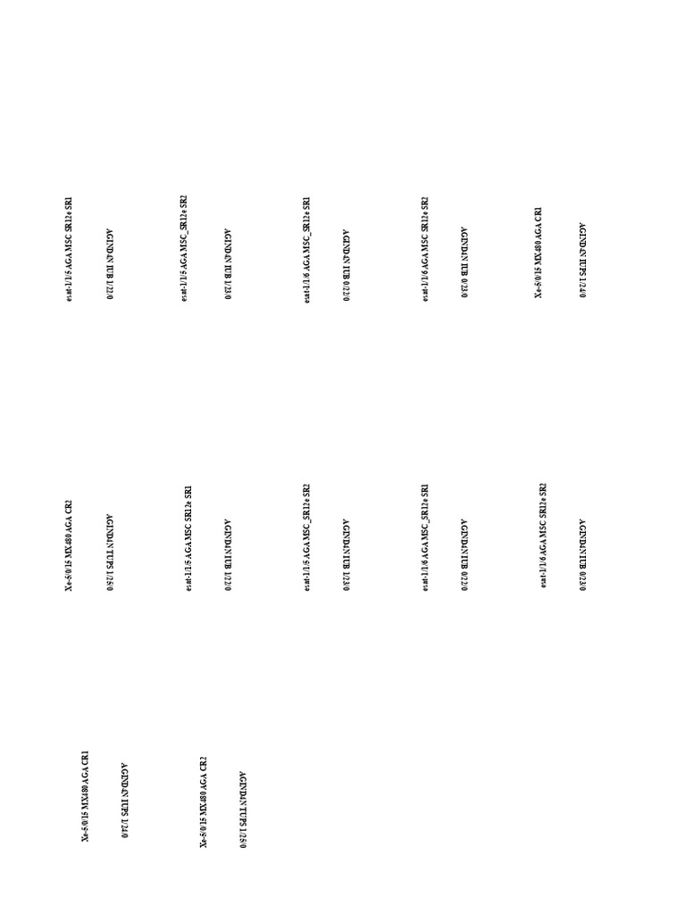 BW9.1 OSN9800/8800 Configuration Data | PDF