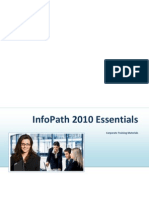 Infopath 2010 Essentials: Corporate Training Materials