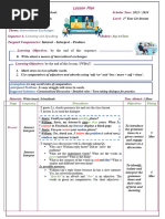 Say It Clear Lesson Plan PDF