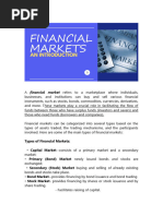 MPCB Module 1 Intro To Financial Market