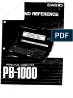 PB1000 Command Reference