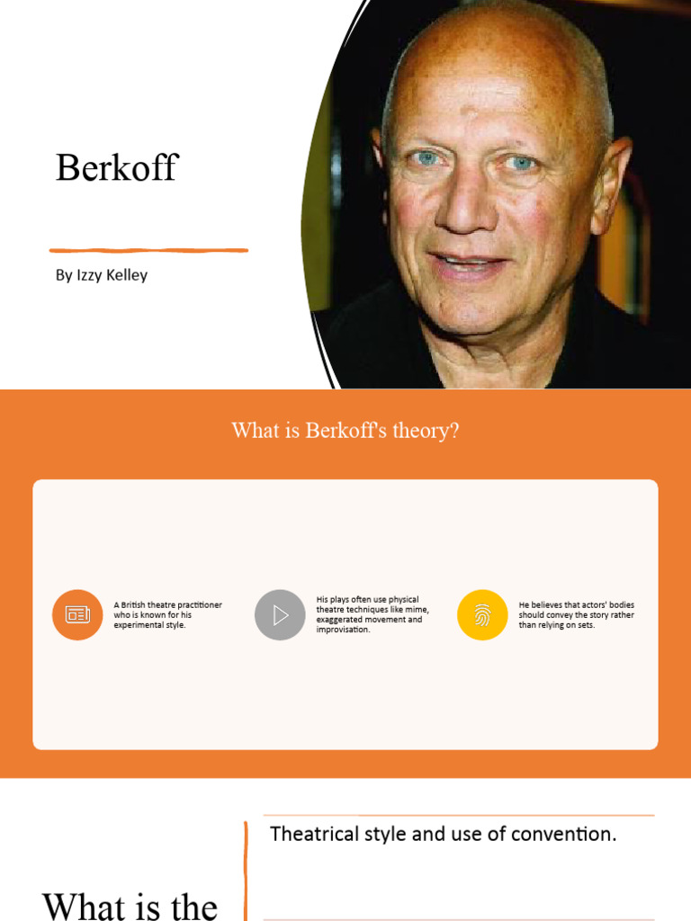 Berkoff | PDF | Theatre | Oral Literature