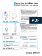 Orn471 BSL Forged Right Angle Beam Clamp Installation Instructions