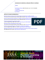 Metal Additively Manufactured Phononic Materials As Ultrasonic Filters in Nonlinear Ultrasound Measurements