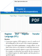 Unit 2 Register Transfer and Microoperations
