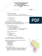 Evaluaciones Intermedias de Matematicas