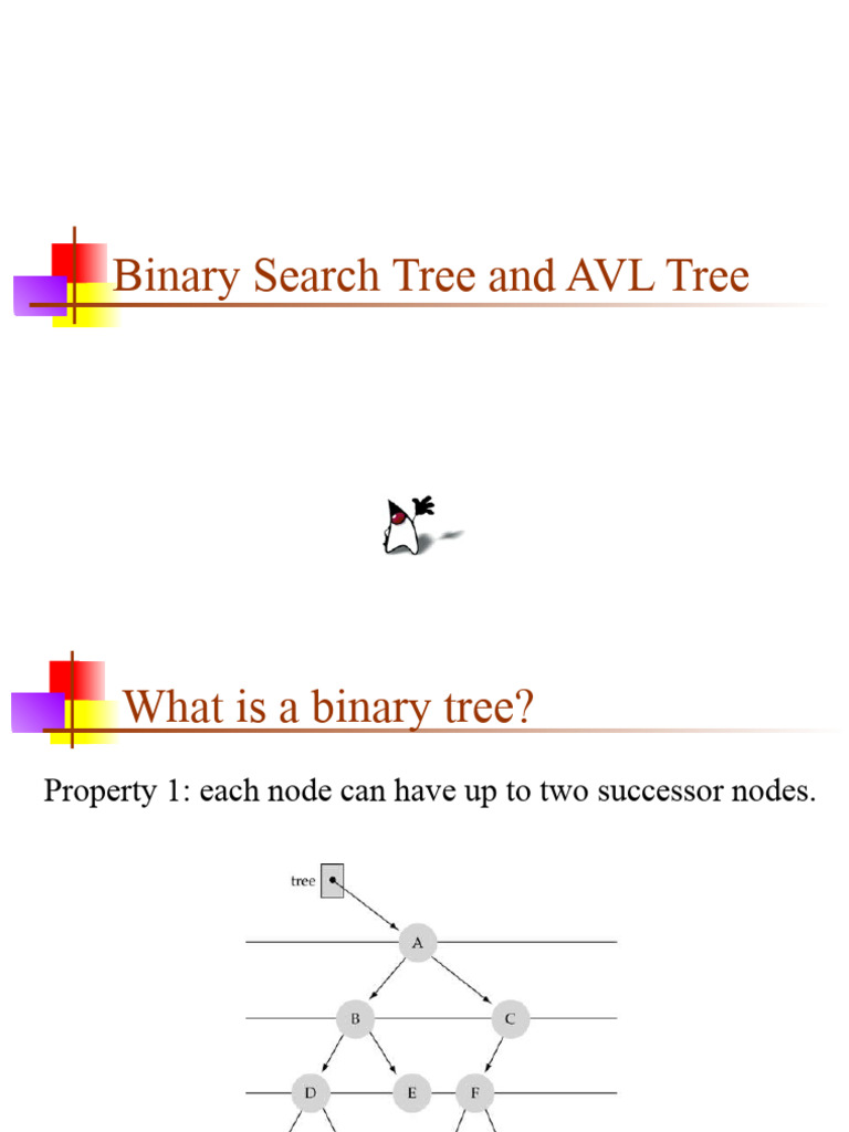 AVL vs Binary Search Tree Explained | PDF | Computer Data | Algorithms ...