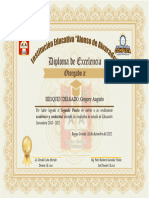 Diploma 2º Puesto - Excelencia