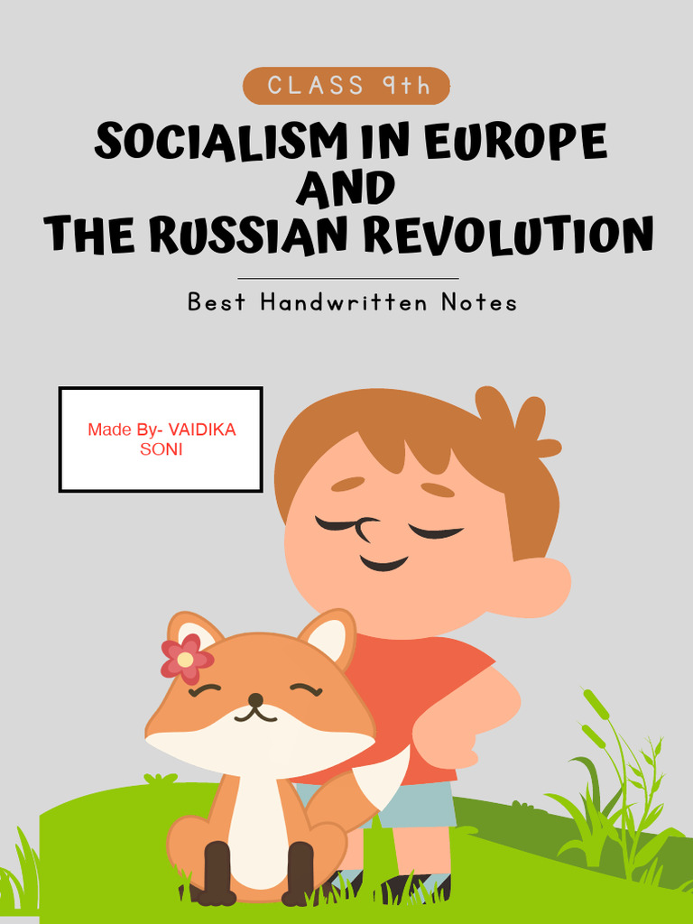 Socialism in europe and the russian revolution pdf vladimir lenin