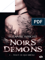 Ebook Suzanne Wright Noirs Demons Tome 1 Tout Ce Q
