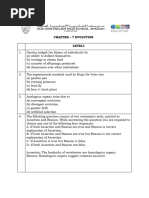 Worksheet - Chapter 7 - Evolution