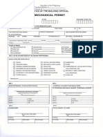 Mechanical Permit (Front and Back - 2 PCS)