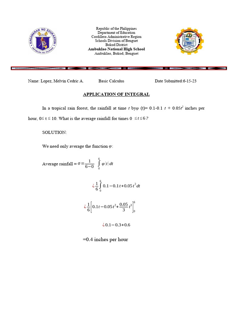 Calculus Pdf Area Volume