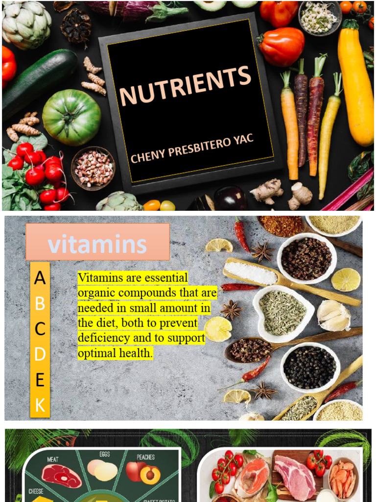 Essential Nutrients Guide | PDF | Dietary Fiber | Diet & Nutrition