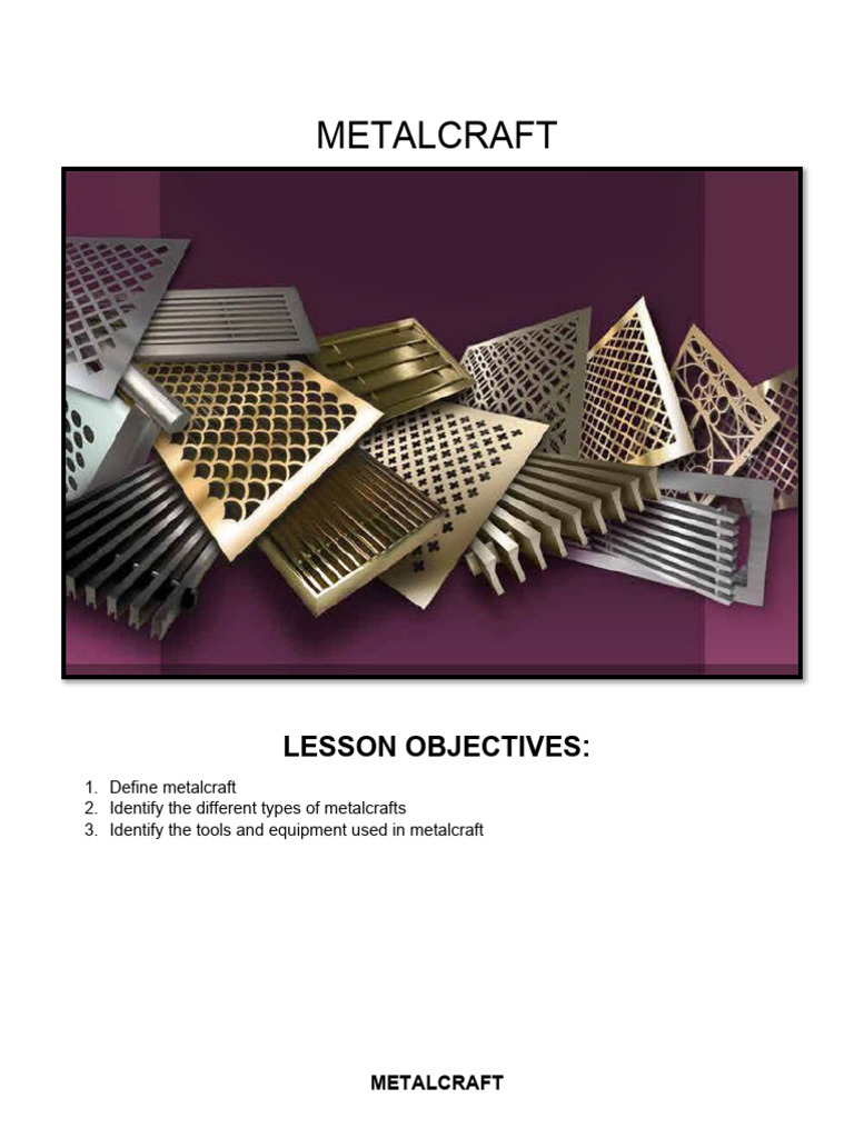 Food and Nutrition PDF Metals Metalworking