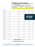 Graficul Participarii La Instruiri, Exercitii Si Incendii in Anul 2022