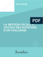 La Gestion Fiscale Et Sociale Des Dotations D'un Challenge