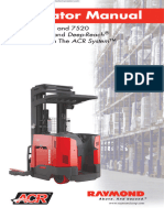 Raymond Reach-Fork Trucks 7500 7520 Schematics Diagram & Maintenance Manual-495-625-1.en - Es