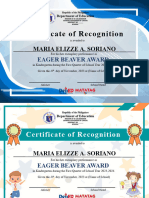 Certificate Kinder