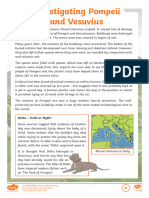 Investigating Pompeii and Vesuvius: Delta - Truth or Myth?