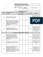 Roteiro de Vistoria Fiscal para Serviço de Hemoterapia - Assistência Hemoterápica - Visa