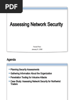 Assessing Network Security