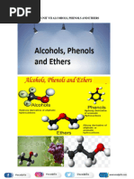 Alcohols, Phenols and Ethers