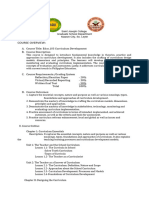 Course Outline Cur - Dev2023