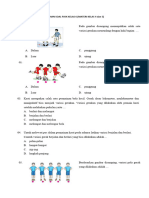 Latihan Soal Pjok Kelas 6 (Kelas 4 Dan 5)