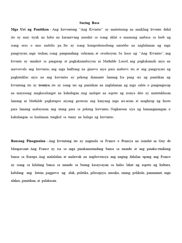Suring Basa | PDF