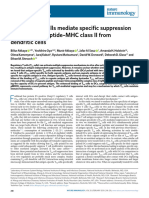 2019 - Regulatory T Cells Peptide-MHC Class II From Dendritic Cells