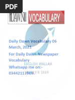 06 March Dawn Vocabulary-Watermarked